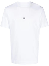 logo-embroidered cotton T-shirt